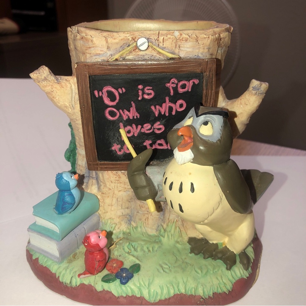 Charming Owl-Themed Pencil Holder by Disney and Winnie the Pooh